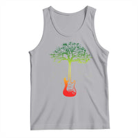 Reggae Music Guitar Rastafarian Roots Rasta Jamaican Tank Top - Wonder Print Shop