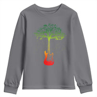 Reggae Music Guitar Rastafarian Roots Rasta Jamaican Youth Sweatshirt - Wonder Print Shop