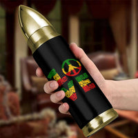 One Love Jamaica Bullet Tumbler Reggae Music Peace Sign Rastafarian - Wonder Print Shop