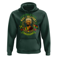 Haile Selassie Hoodie King Of Kings His Imperial Majesty Rastafari Flag - Wonder Print Shop