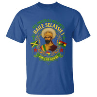 Haile Selassie T Shirt King Of Kings His Imperial Majesty Rastafari Flag - Wonder Print Shop