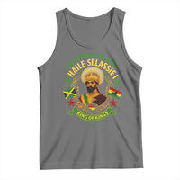 Haile Selassie Tank Top King Of Kings His Imperial Majesty Rastafari Flag - Wonder Print Shop