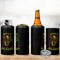 Emperor Haile Selassie 4 in 1 Can Cooler Tumbler Ras Tafari His Imperial Majesty Jamaican - Wonder Print Shop