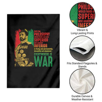 Haile Selassie Quotes Garden Flag Until The Philosophy Which Holds One Race Speech War - Wonder Print Shop
