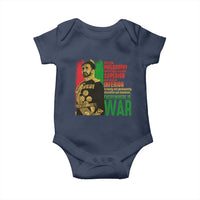 Haile Selassie Quotes Baby Onesie Until The Philosophy Which Holds One Race Speech War - Wonder Print Shop