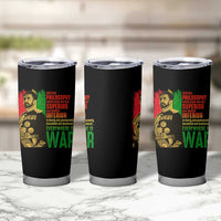Haile Selassie Quotes Tumbler Cup Until The Philosophy Which Holds One Race Speech War - Wonder Print Shop