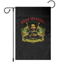 Haile Selassie Garden Flag Ras Tafari King Of Kings His Imperial Majesty - Wonder Print Shop