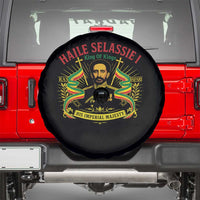 Haile Selassie Spare Tire Cover Ras Tafari King Of Kings His Imperial Majesty - Wonder Print Shop