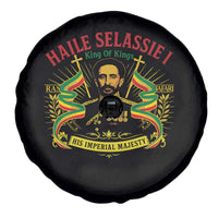 Haile Selassie Spare Tire Cover Ras Tafari King Of Kings His Imperial Majesty - Wonder Print Shop