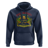 Haile Selassie Hoodie Ras Tafari King Of Kings His Imperial Majesty - Wonder Print Shop