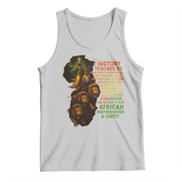 Haile Selassie Quotes Tank Top History Teaches Us That Unity Is Strength Rasta Lions of Judah - Wonder Print Shop