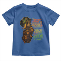 Haile Selassie Quotes Toddler T Shirt History Teaches Us That Unity Is Strength Rasta Lions of Judah - Wonder Print Shop