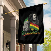 Jah Soldier Garden Flag Lion Of Judah Reggae Rastafari Flag - Wonder Print Shop