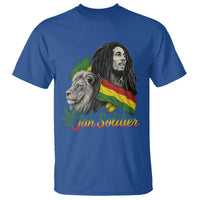 Jah Soldier T Shirt Lion Of Judah Reggae Rastafari Flag - Wonder Print Shop