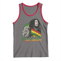 Jah Soldier Tank Top Lion Of Judah Reggae Rastafari Flag - Wonder Print Shop