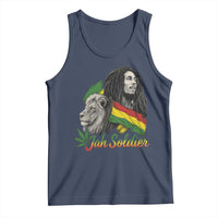 Jah Soldier Tank Top Lion Of Judah Reggae Rastafari Flag - Wonder Print Shop