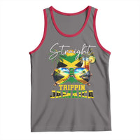 Straight Trippin Jamaica Tank Top Family Squad Summer Vacation - Wonder Print Shop