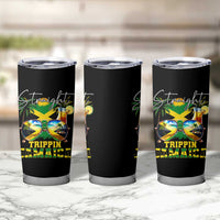 Straight Trippin Jamaica Tumbler Cup Family Squad Summer Vacation - Wonder Print Shop