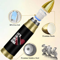 Its In My DNA Trinidadian And Tobagonian Bullet Tumbler Trinidad And Tobago Flag - Wonder Print Shop