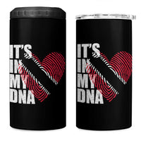 Its In My DNA Trinidadian And Tobagonian 4 in 1 Can Cooler Tumbler Trinidad And Tobago Flag - Wonder Print Shop