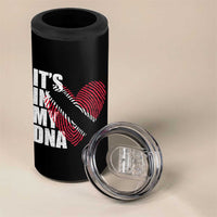 Its In My DNA Trinidadian And Tobagonian 4 in 1 Can Cooler Tumbler Trinidad And Tobago Flag - Wonder Print Shop