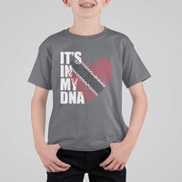 Its In My DNA Trinidadian And Tobagonian T Shirt For Kid Trinidad And Tobago Flag - Wonder Print Shop