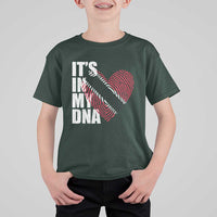 Its In My DNA Trinidadian And Tobagonian T Shirt For Kid Trinidad And Tobago Flag - Wonder Print Shop