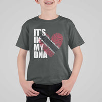 Its In My DNA Trinidadian And Tobagonian T Shirt For Kid Trinidad And Tobago Flag - Wonder Print Shop