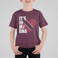Its In My DNA Trinidadian And Tobagonian T Shirt For Kid Trinidad And Tobago Flag - Wonder Print Shop