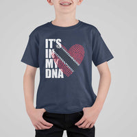 Its In My DNA Trinidadian And Tobagonian T Shirt For Kid Trinidad And Tobago Flag - Wonder Print Shop