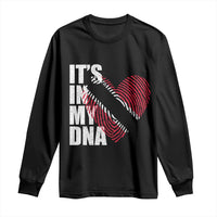 Its In My DNA Trinidadian And Tobagonian Long Sleeve Shirt Trinidad And Tobago Flag - Wonder Print Shop