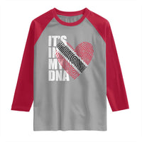 Its In My DNA Trinidadian And Tobagonian Raglan Shirt Trinidad And Tobago Flag - Wonder Print Shop