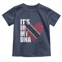 Its In My DNA Trinidadian And Tobagonian Toddler T Shirt Trinidad And Tobago Flag - Wonder Print Shop