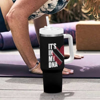 Its In My DNA Trinidadian And Tobagonian Tumbler With Handle Trinidad And Tobago Flag - Wonder Print Shop