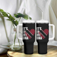 Its In My DNA Trinidadian And Tobagonian Tumbler With Handle Trinidad And Tobago Flag - Wonder Print Shop