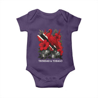 Trinidadian and Tobagonian Pride Baby Onesie Trinidadian Roots Scarlet Ibis Steelpans - Wonder Print Shop