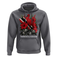 Trinidadian and Tobagonian Pride Hoodie Trinidadian Roots Scarlet Ibis Steelpans - Wonder Print Shop