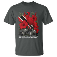 Trinidadian and Tobagonian Pride T Shirt Trinidadian Roots Scarlet Ibis Steelpans - Wonder Print Shop