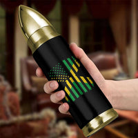 Jamaican American Distressed Patriotic Flag Bullet Tumbler - Wonder Print Shop