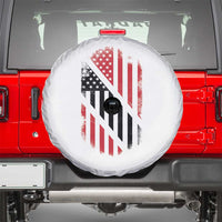 Trinidad And Tobago Trinidadian American Flag Spare Tire Cover - Wonder Print Shop