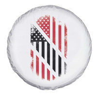 Trinidad And Tobago Trinidadian American Flag Spare Tire Cover - Wonder Print Shop