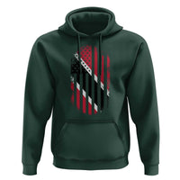 Trinidad And Tobago Trinidadian American Flag Hoodie - Wonder Print Shop