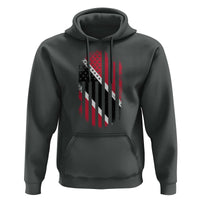 Trinidad And Tobago Trinidadian American Flag Hoodie - Wonder Print Shop