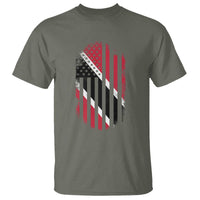 Trinidad And Tobago Trinidadian American Flag T Shirt - Wonder Print Shop