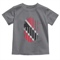 Trinidad And Tobago Trinidadian American Flag Toddler T Shirt - Wonder Print Shop