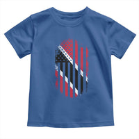 Trinidad And Tobago Trinidadian American Flag Toddler T Shirt - Wonder Print Shop