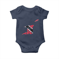 Trinidad And Tobago Baby Onesie Pride Trinidadian Roots Flag - Wonder Print Shop
