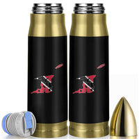 Trinidad And Tobago Bullet Tumbler Pride Trinidadian Roots Flag - Wonder Print Shop