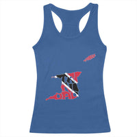 Trinidad And Tobago Racerback Tank Top Pride Trinidadian Roots Flag - Wonder Print Shop