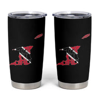 Trinidad And Tobago Tumbler Cup Pride Trinidadian Roots Flag - Wonder Print Shop